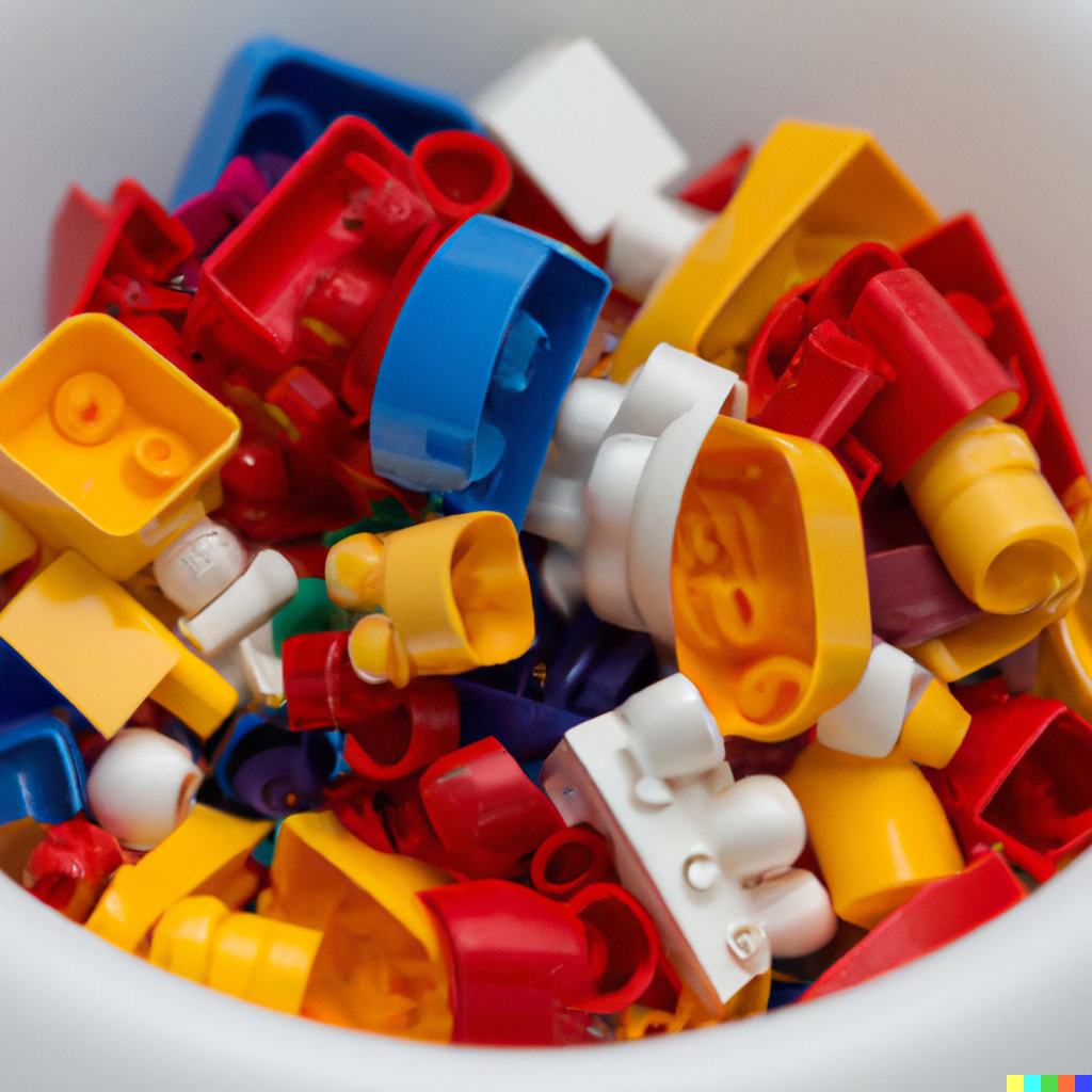Don’t look too closely at the lego blocks…